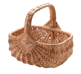 koszyczek wiklinowy